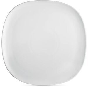 The Cellar Whiteware Soft Square Salad Plate set of 4
